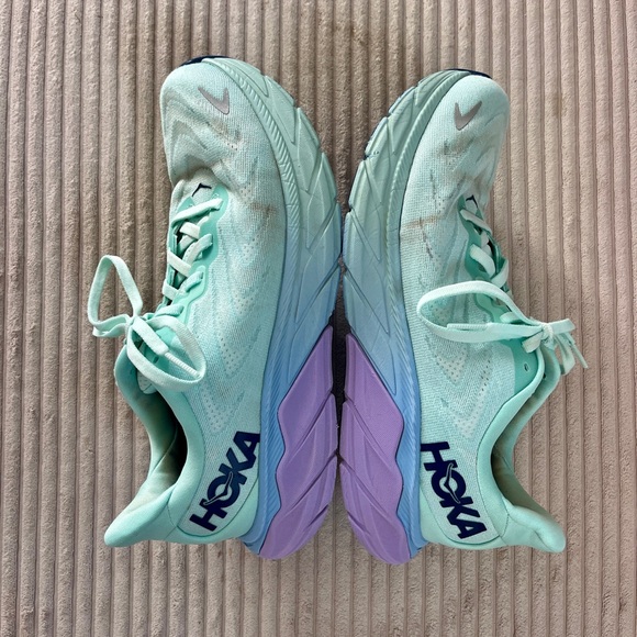 Hoka Shoes - HOKA ONE ONE ARAHI 6 Sunlit Ocean / Lilac Mist Blue Turquoise Purple 7.5